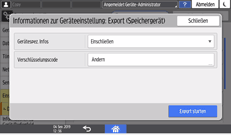 Abbildung Bedienfeld-Display