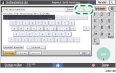 Abbildung Bedienfeld-Display