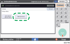Abbildung Bedienfeld-Display