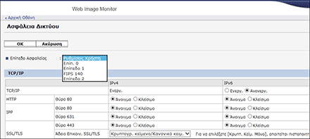 Απεικόνιση οθόνης προγράμματος περιήγησης στο διαδίκτυο