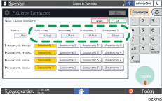 Εικόνα οθόνης πίνακα χειρισμού