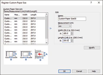 Operation panel screen illustration