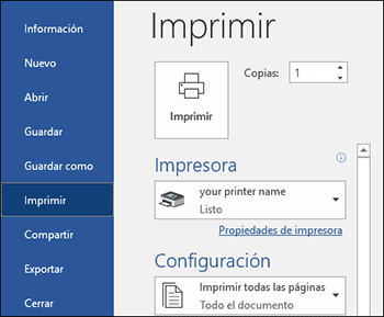 Ilustración de la pantalla del sistema operativo