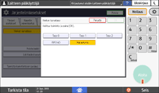 Käyttöpaneelin näyttö
