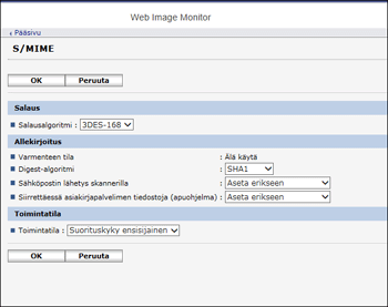 Selaimen näytön kuva