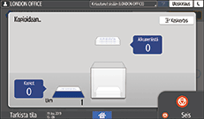 Käyttöpaneelin näyttö