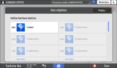 Käyttöpaneelin näyttö
