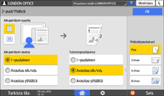 Käyttöpaneelin näyttö