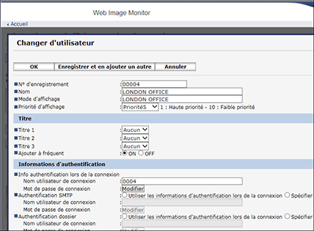 Illustration de l’écran du navigateur Web