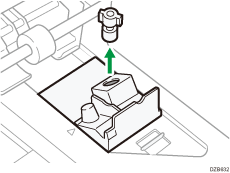 Illustration du chargeur automatique de documents à retournement