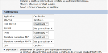 Illustration de l’écran du navigateur Web