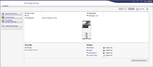 Webböngésző képernyőjének illusztrációja