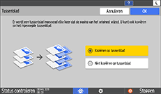 Afbeelding van bedieningspaneel