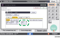 Afbeelding van bedieningspaneel