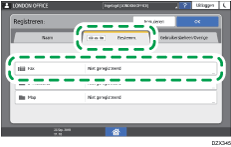 Afbeelding van bedieningspaneel