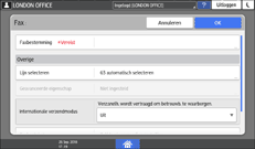 Afbeelding van bedieningspaneel