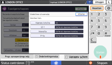 Afbeelding van bedieningspaneel