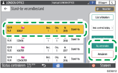 Afbeelding van bedieningspaneel