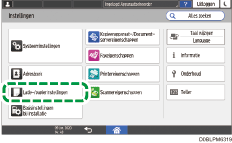 Afbeelding van bedieningspaneel