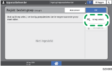 Afbeelding van bedieningspaneel