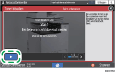 Afbeelding van bedieningspaneel