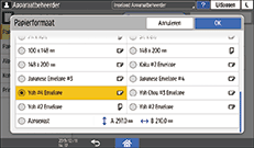 Afbeelding van bedieningspaneel