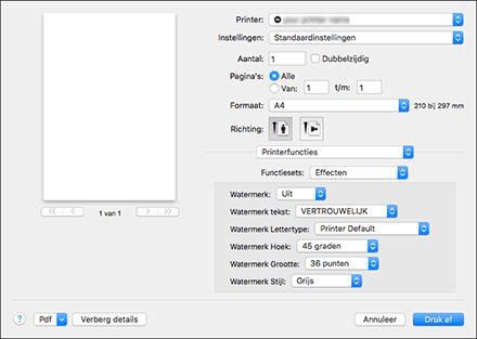 Illustratie stuurprogrammascherm