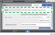 Afbeelding van bedieningspaneel