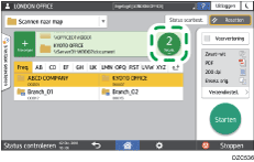 Afbeelding van bedieningspaneel