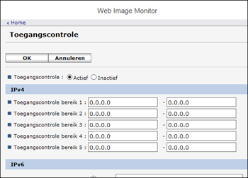 Afbeelding internetbrowserscherm