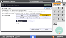 Afbeelding van bedieningspaneel
