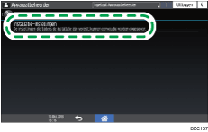 Afbeelding van bedieningspaneel