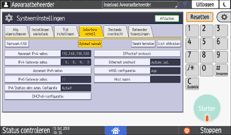 Afbeelding van bedieningspaneel