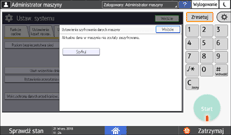 ilustracja ekranu panela operacyjnego