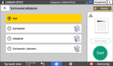 ilustracja ekranu panela operacyjnego