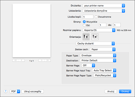 Ilustracja ekranu sterownika