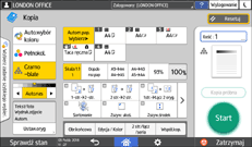 ilustracja ekranu panela operacyjnego