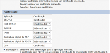 Ilustração do ecrã do web browser