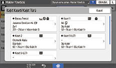 İşletim paneli ekran görseli