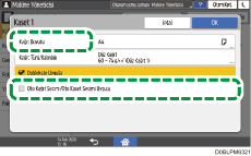 İşletim paneli ekran görseli