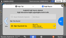 İşletim paneli ekran görseli