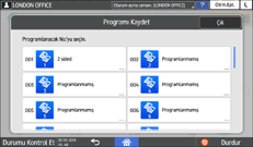 İşletim paneli ekran görseli