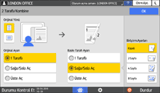 İşletim paneli ekran görseli