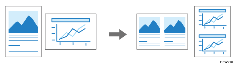 Illustration of double copies
