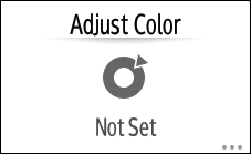 Operation panel screen illustration