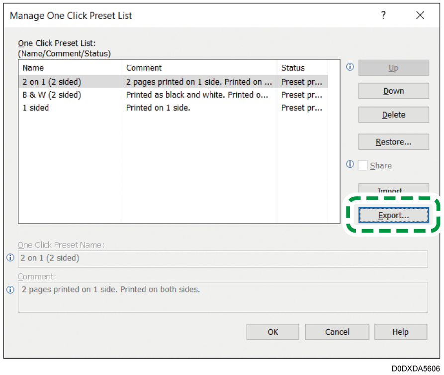 Driver screen illustration