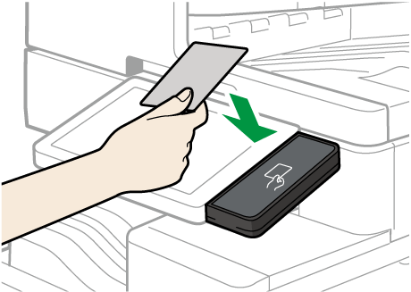the card reader illustration