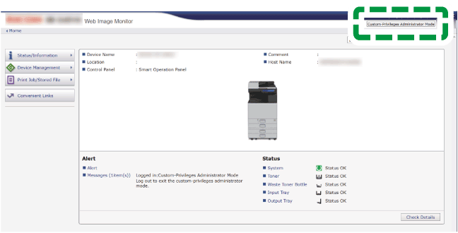 Web browser screen illustration