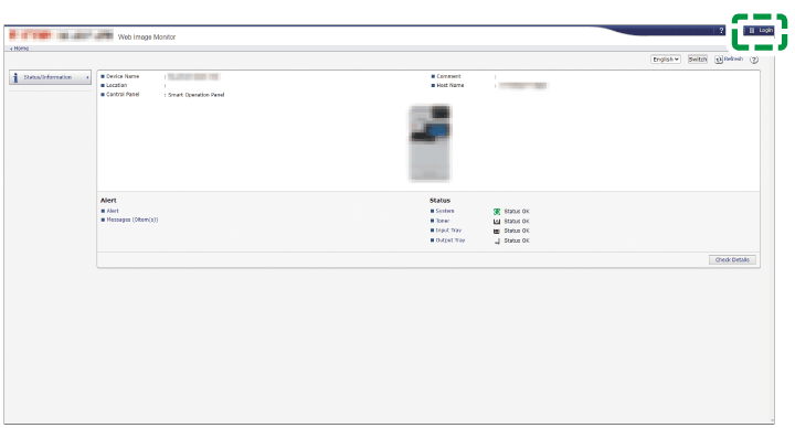Web browser screen illustration