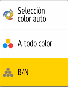 Ilustración de la pantalla del panel de mandos